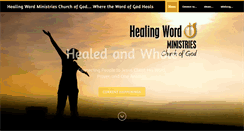 Desktop Screenshot of healingwordministriescog.com