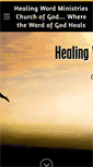 Mobile Screenshot of healingwordministriescog.com
